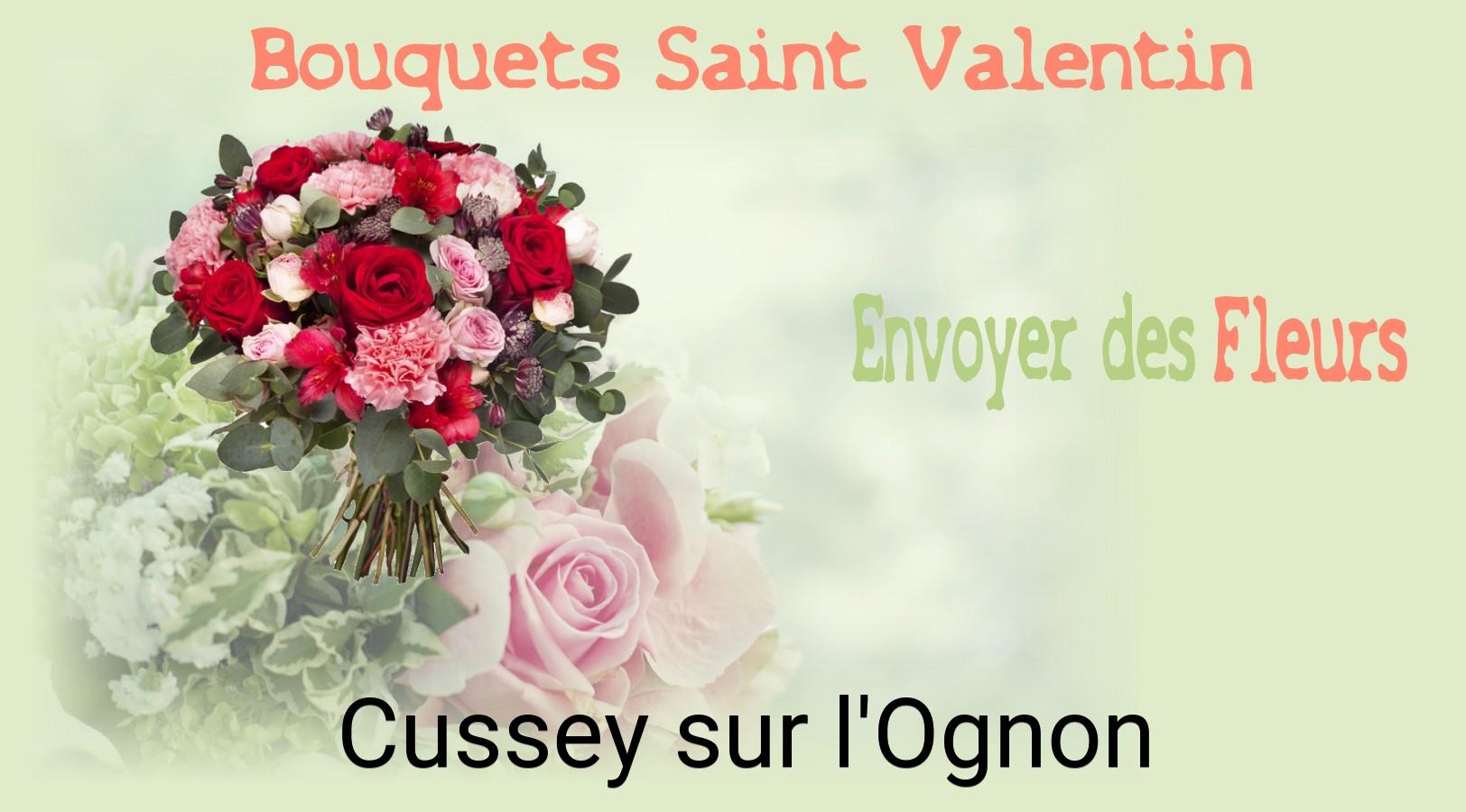 Roses de Saint-Valentin livrées à Cussey-sur-l'Ognon